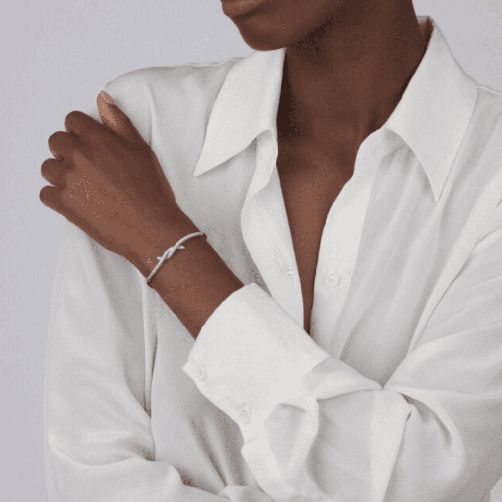 Schaap en Citroen Diamonds armband witgoud met diamant - #4