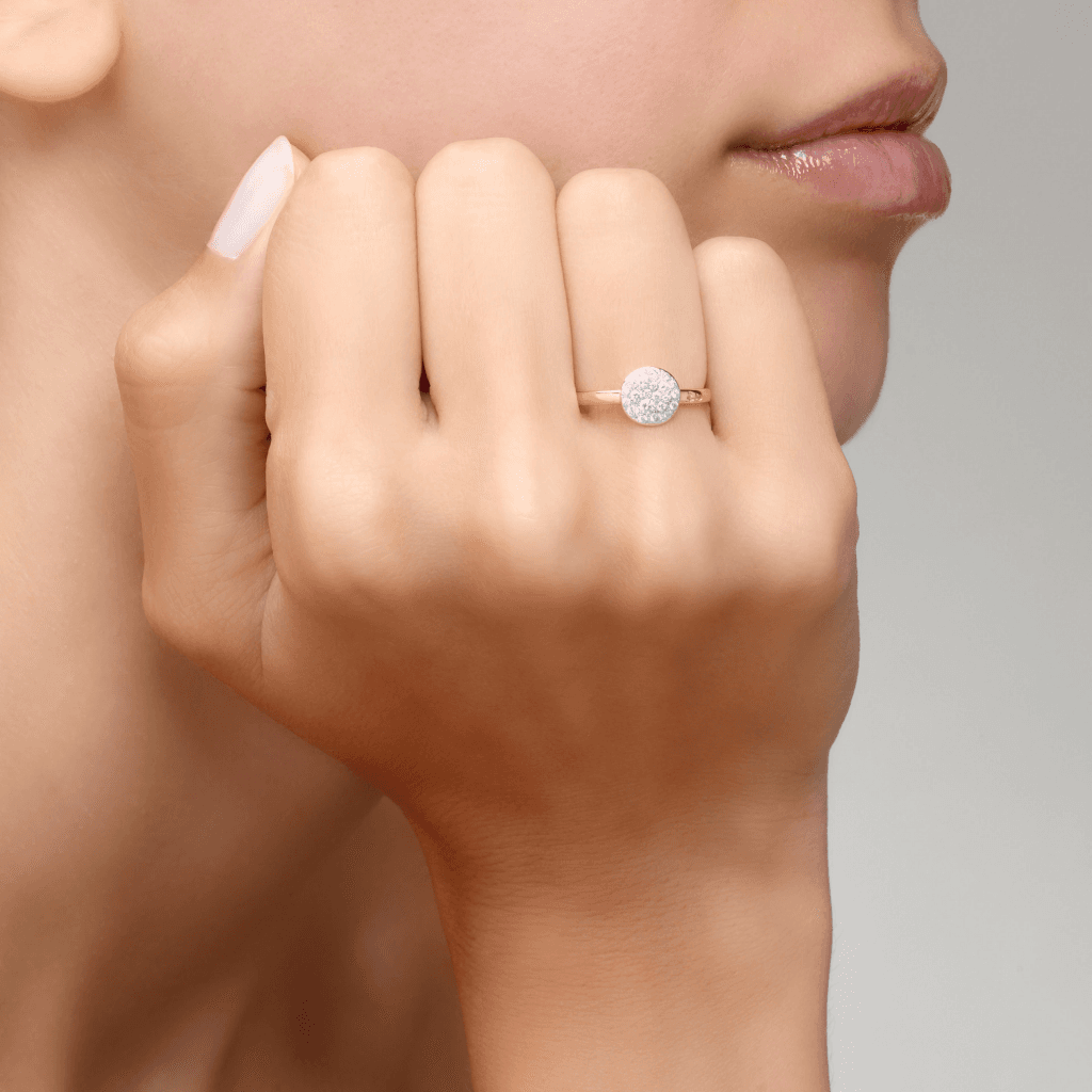 Pomellato Sabbia ring roodgoud met diamant - PAB4070 O7000 DB000 - #5