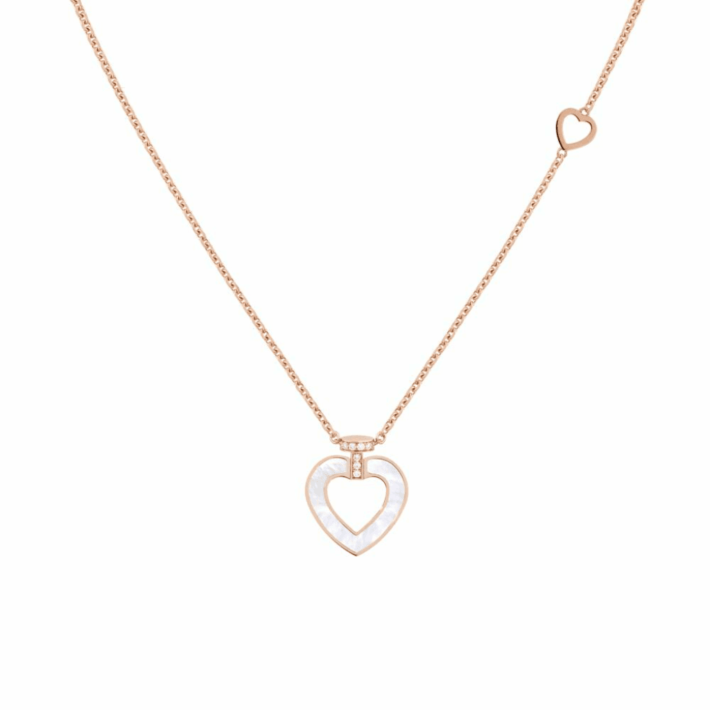 Fred Pretty Woman collier roodgoud met diamant - 7B0275-000 - #3