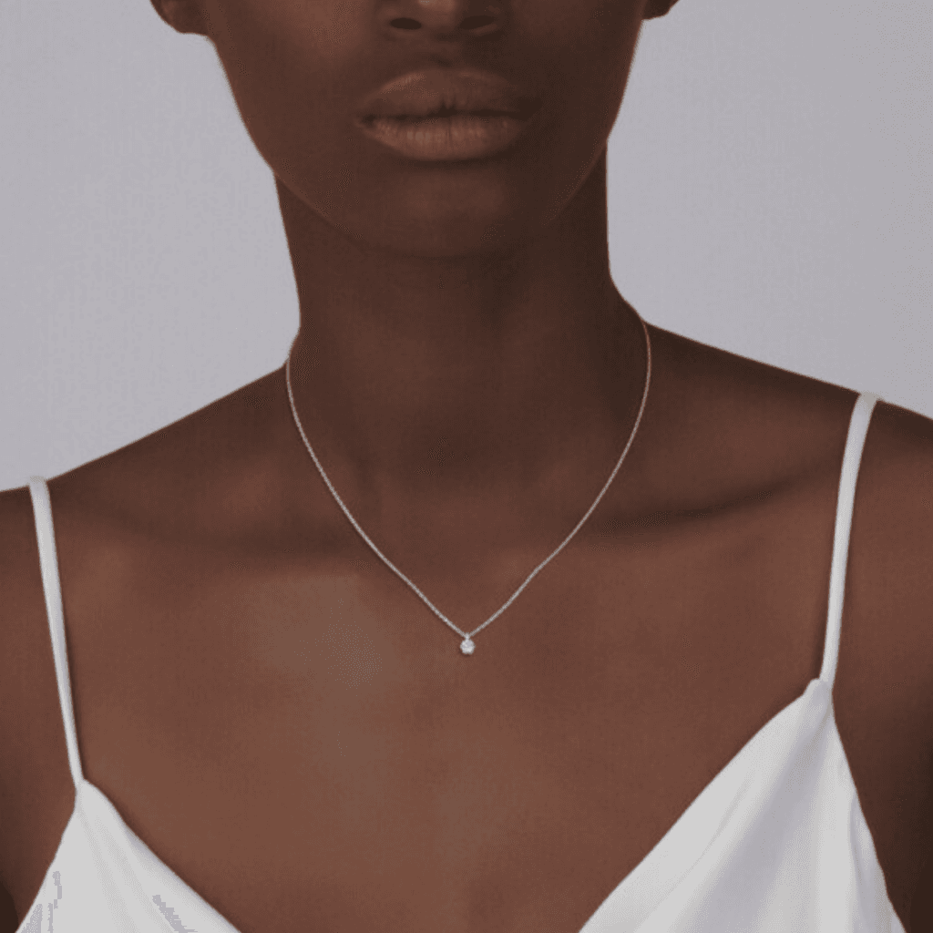 Schaap en Citroen Diamonds collier witgoud met diamant - #3
