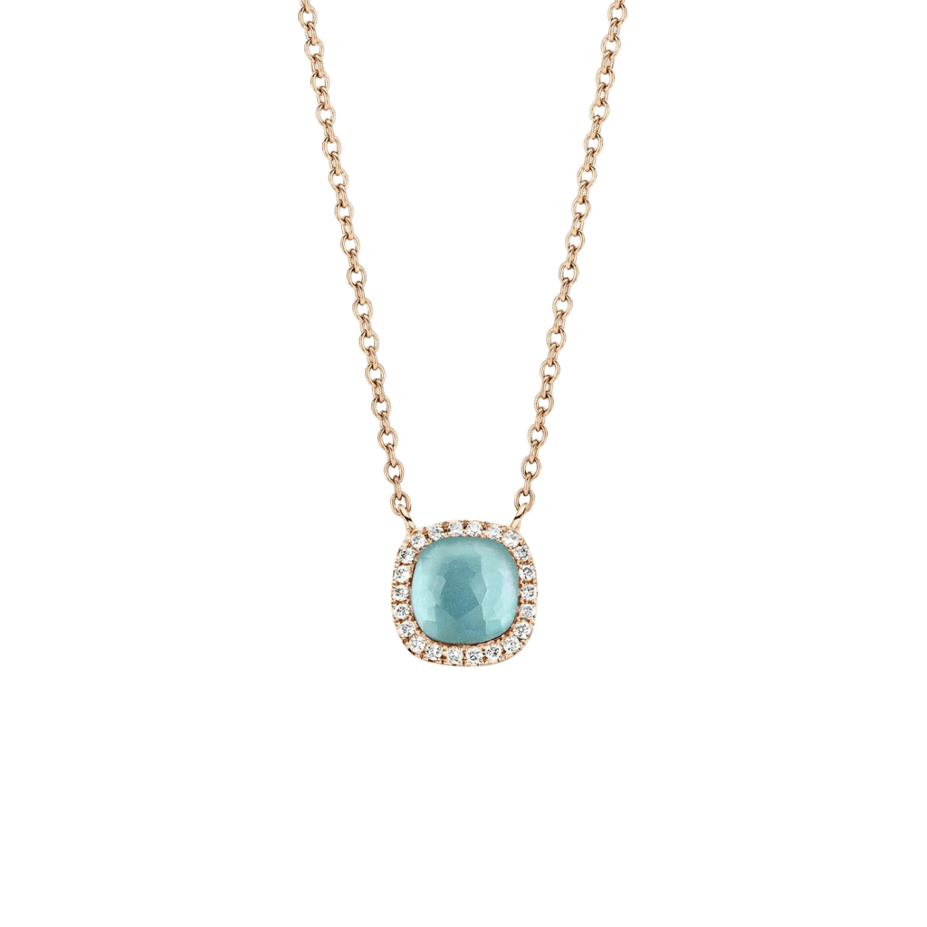 Tirisi Jewelry Milano Sweeties collier roodgoud met diamant - TP9152TQP - #1