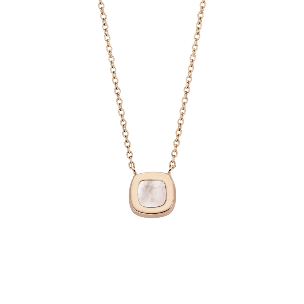 Tirisi Jewelry Milano Sweeties collier roodgoud met diamant - TP9152WQP - #4