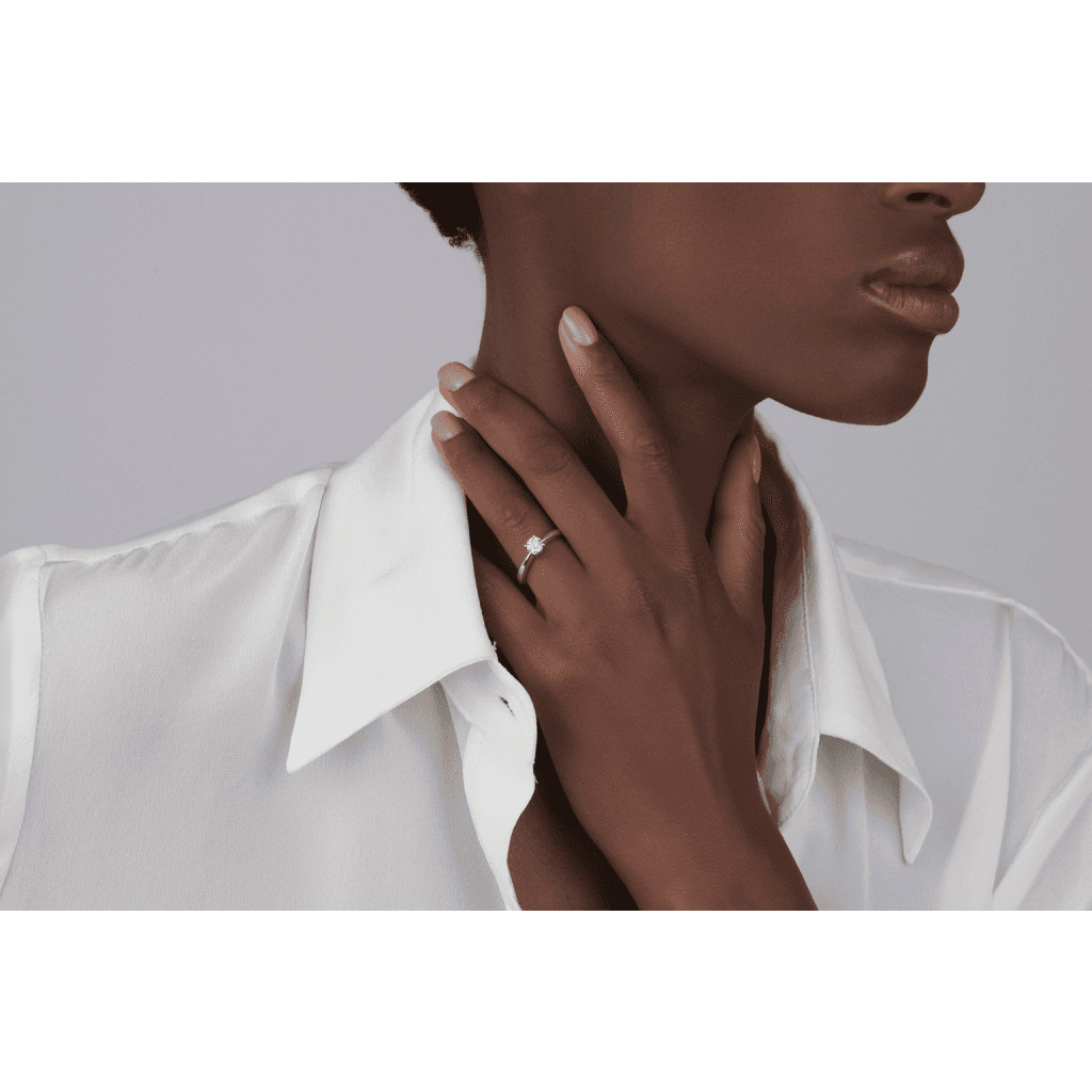 Schaap en Citroen Diamonds ring witgoud met diamant - #7