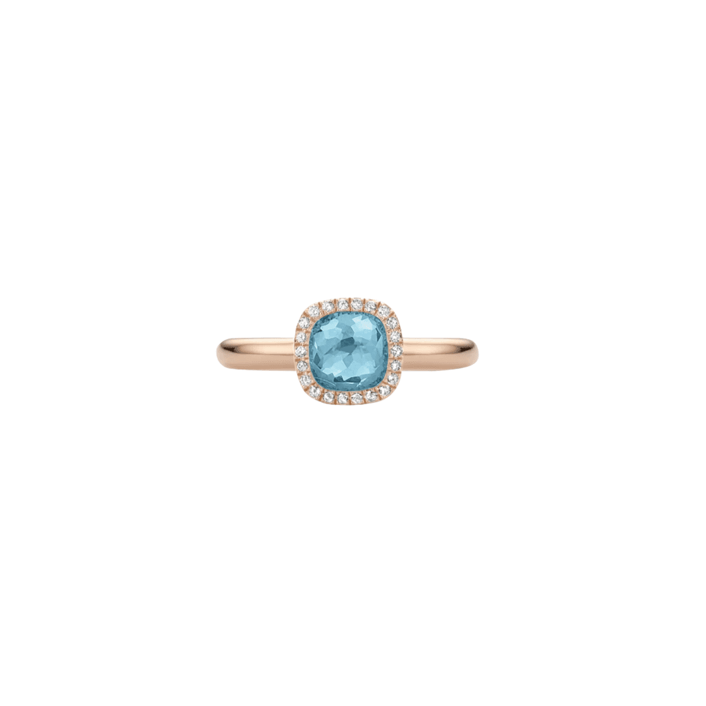 Tirisi Jewelry Milano Sweeties ring roodgoud met diamant - TR9624APP - #2