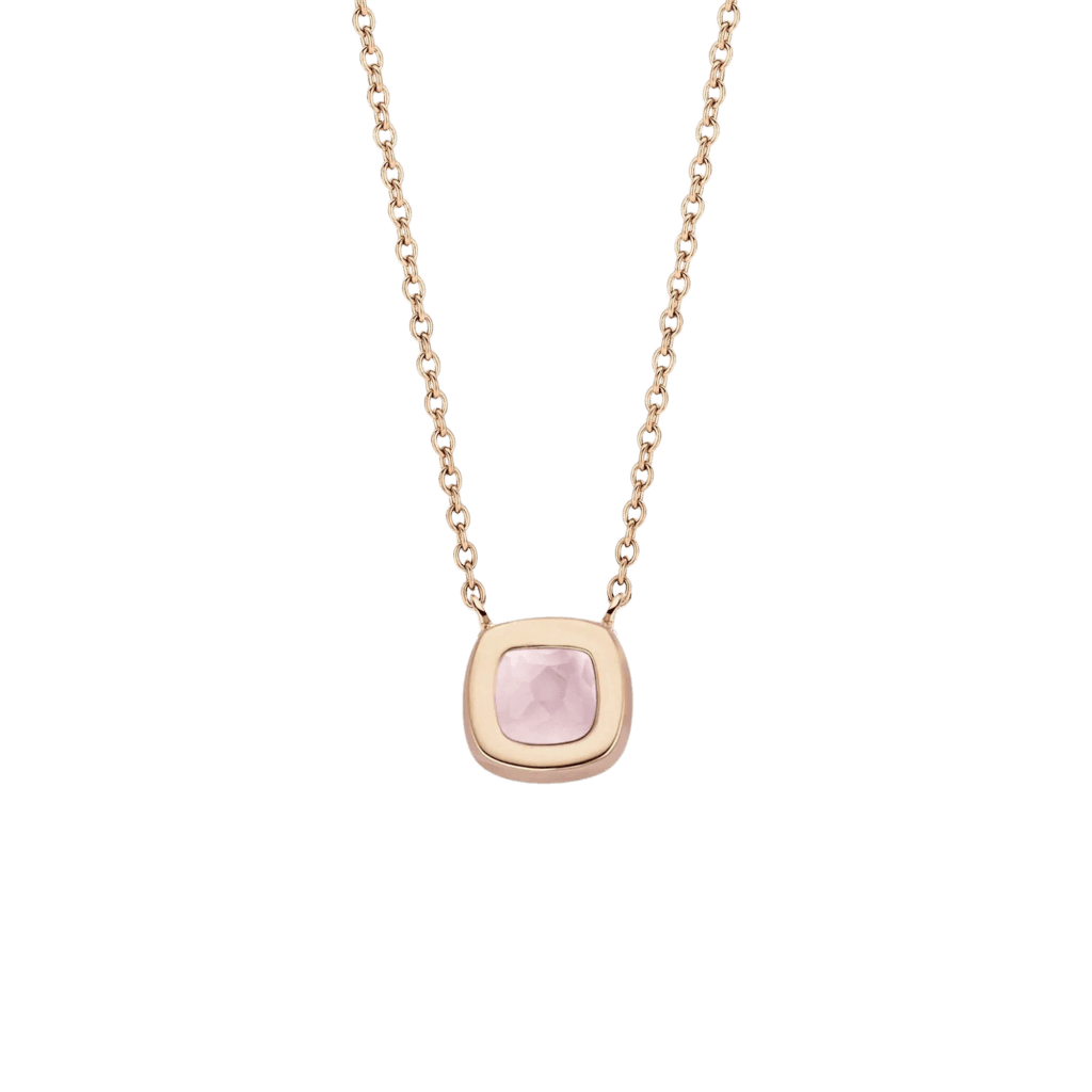 Tirisi Jewelry Milano Sweeties collier roodgoud met diamant - TP9152PQP - #4