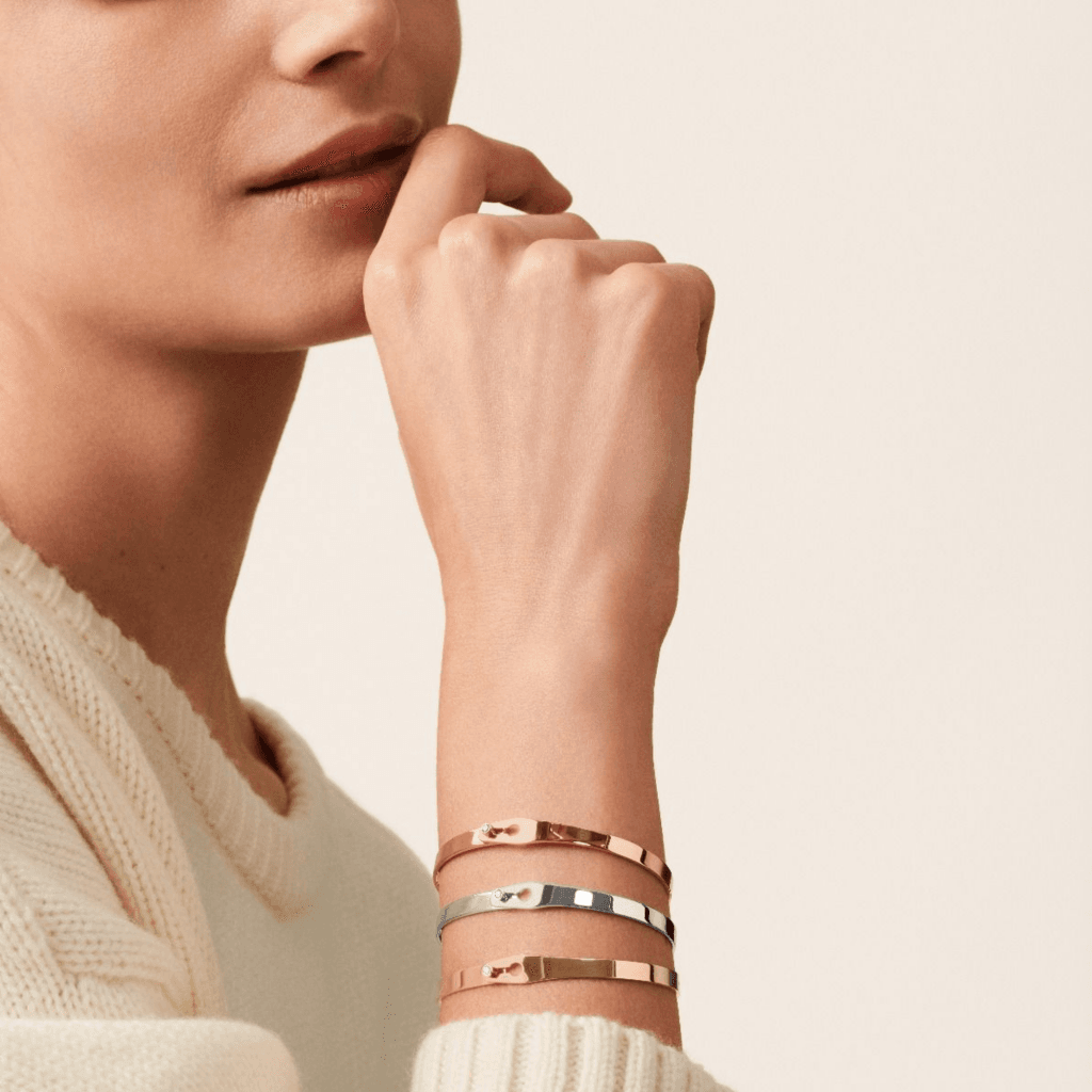 dinh van Serrure armband witgoud - 335212 - #4