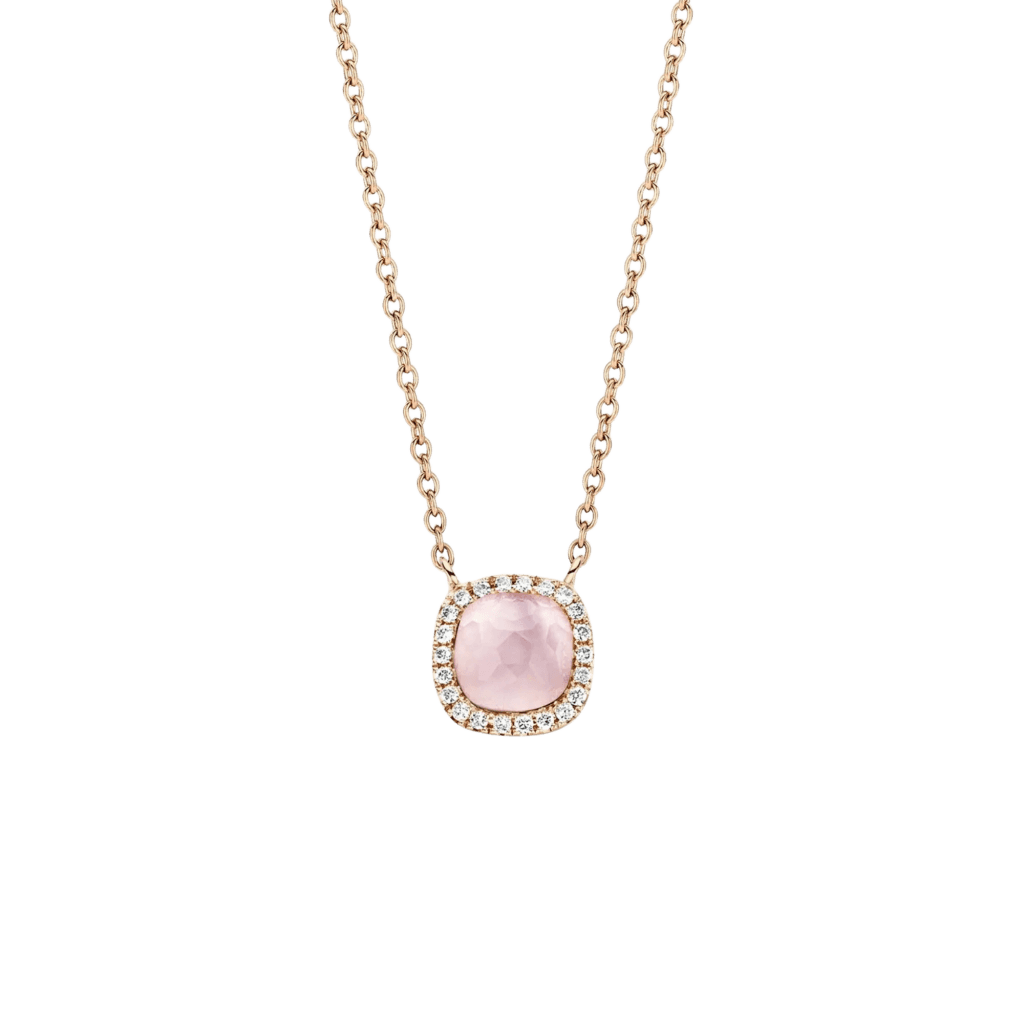 Tirisi Jewelry Milano Sweeties collier roodgoud met diamant - TP9152PQP - #1