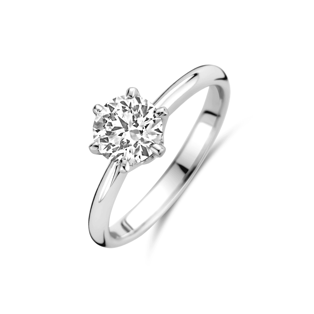 Schaap en Citroen Diamonds ring witgoud met diamant - #2