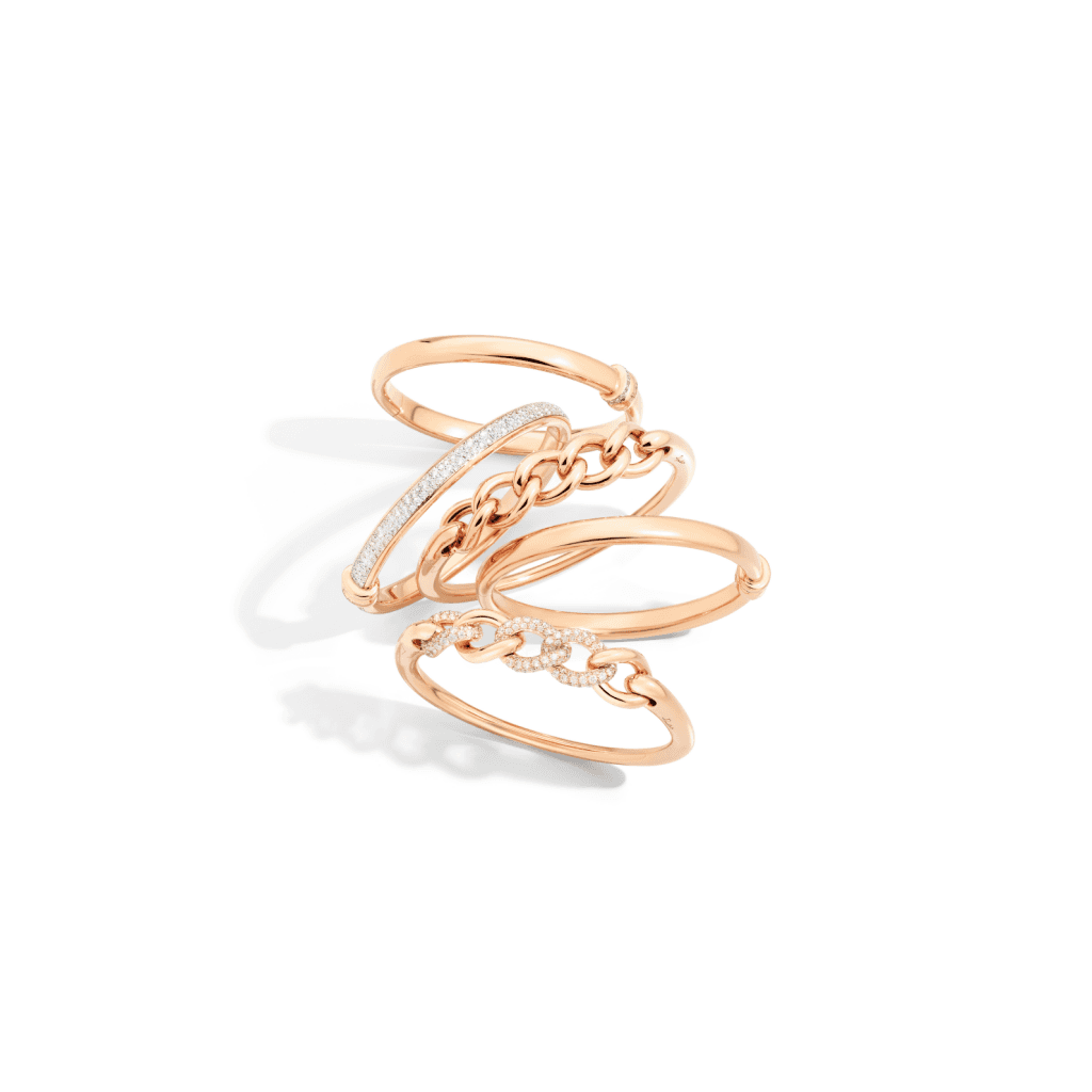 Pomellato Catene armband roodgoud met diamant - PBC1011 O7000 DB000 - #3