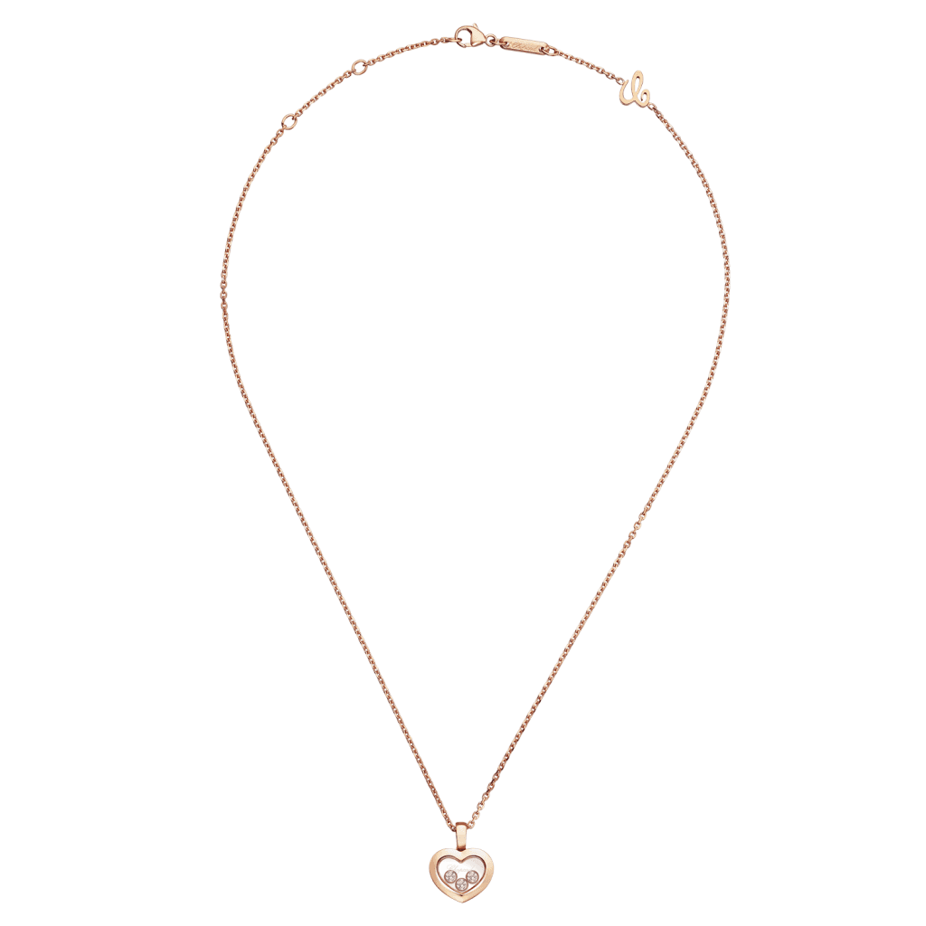 Chopard Happy Diamonds Icons Heart collier roodgoud met diamant - 79A611-5001 - #3