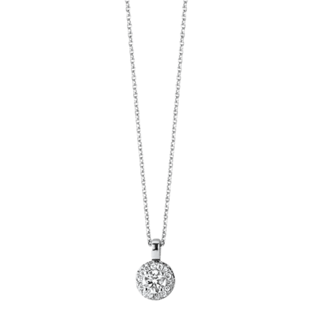 Schaap en Citroen Diamonds collier witgoud met diamant - #2