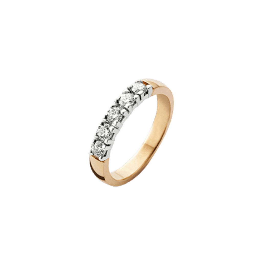 Schaap en Citroen Diamonds ring geelgoud met diamant - #1