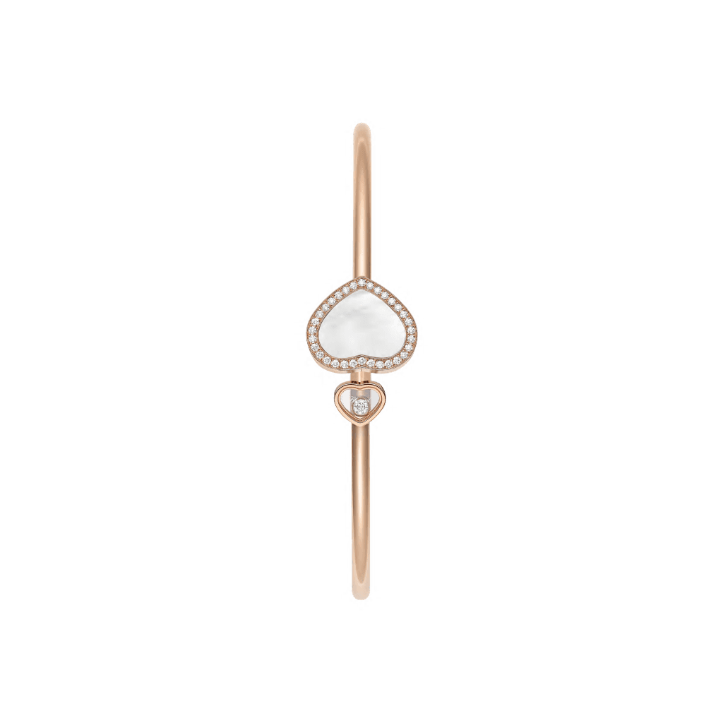 Chopard Happy Diamonds Happy Hearts armband roodgoud met diamant - 85A074-5303 - #4