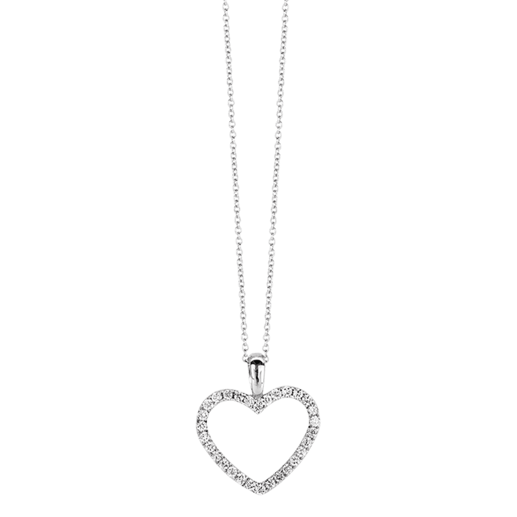 Schaap en Citroen Diamonds collier witgoud met diamant - #2