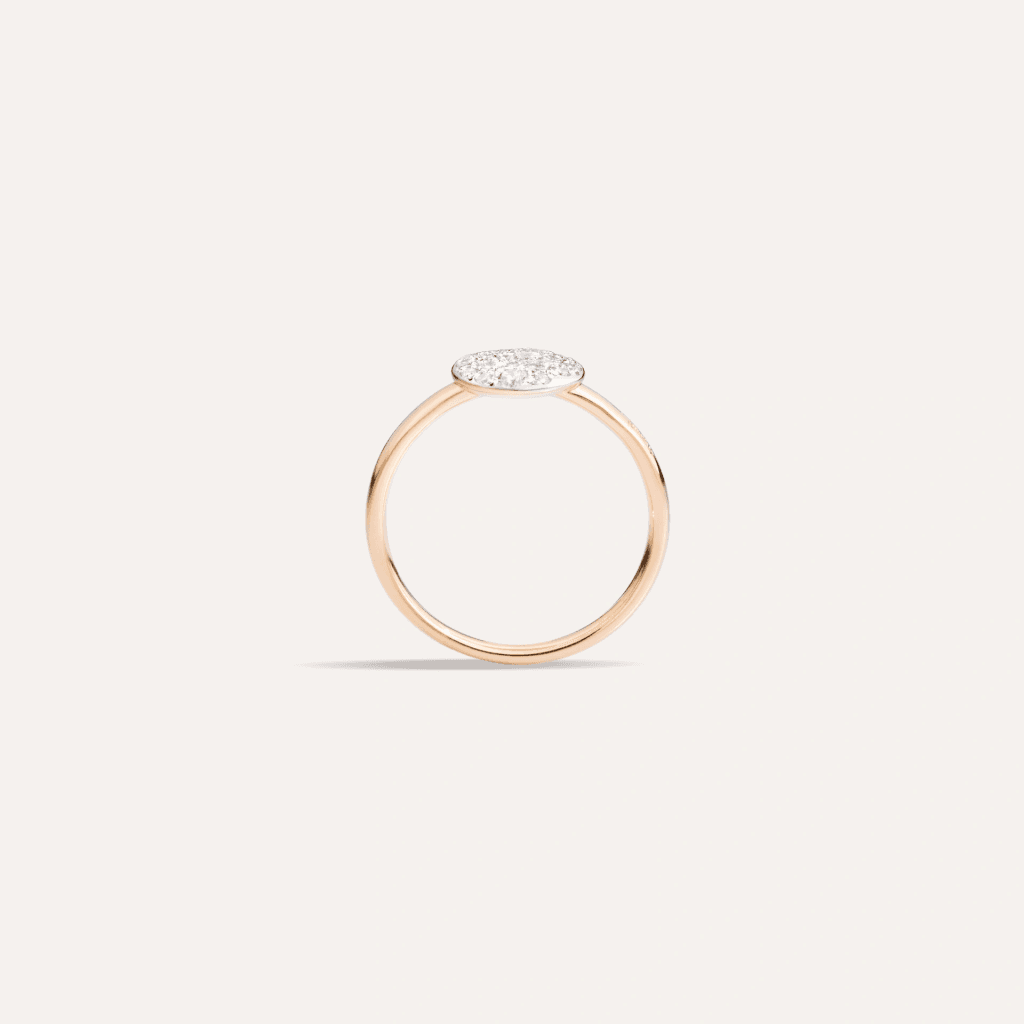 Pomellato Sabbia ring roodgoud met diamant - PAB4070 O7000 DB000 - #2