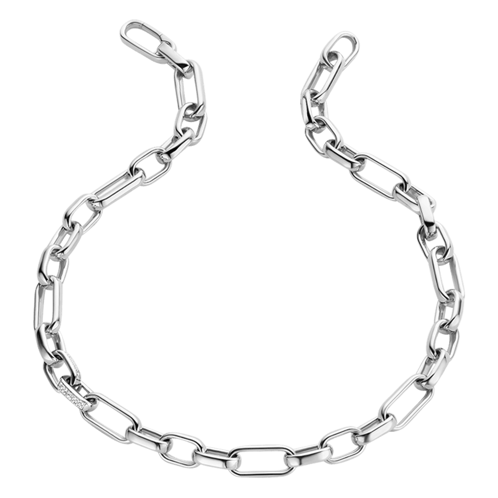 Schaap en Citroen Diamonds collier witgoud met diamant - #2