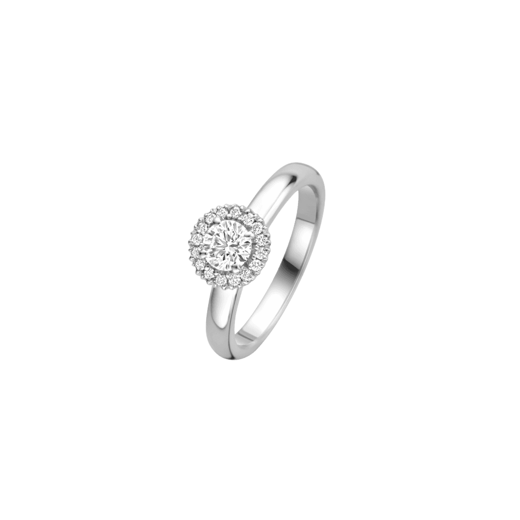 Schaap en Citroen Diamonds ring geelgoud met diamant - #1