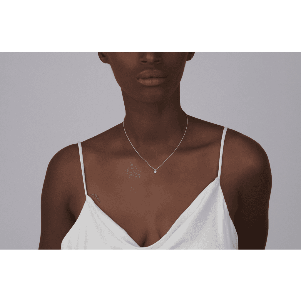 Schaap en Citroen Diamonds collier witgoud met diamant - #3
