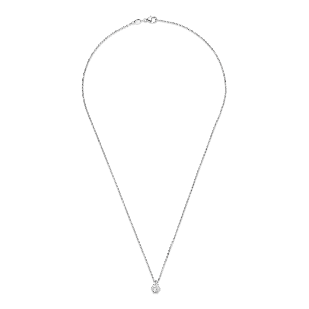 Schaap en Citroen Diamonds collier witgoud met diamant - #4