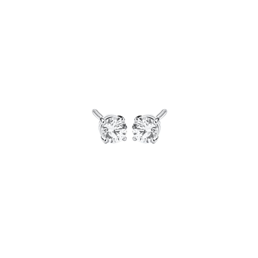 Schaap en Citroen Diamonds oorsieraad witgoud met diamant - #1