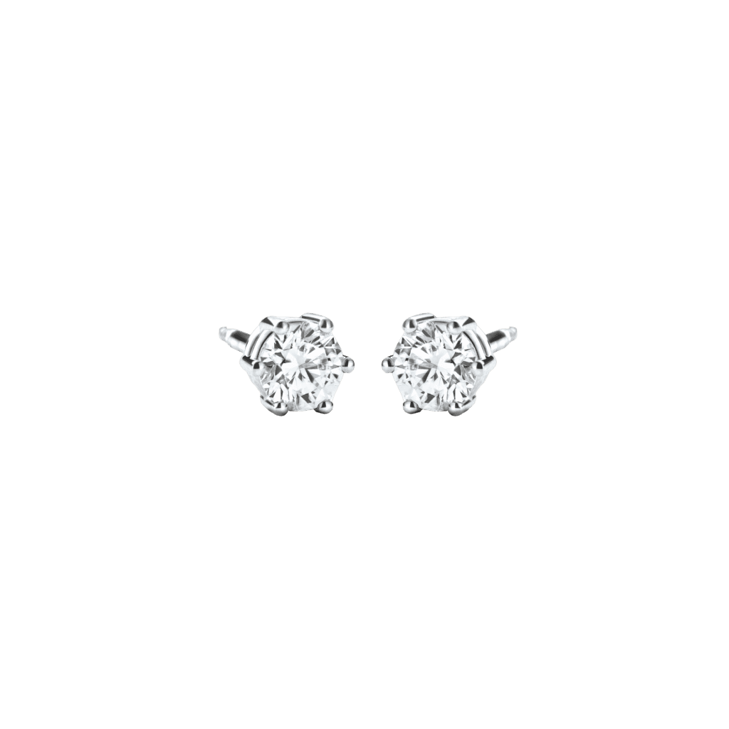 Schaap en Citroen Diamonds oorsieraad witgoud met diamant - #2