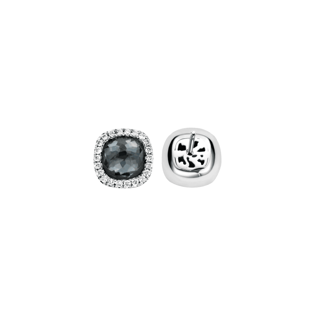 Tirisi Jewelry Milano Sweeties oorsieraad witgoud met diamant - TE9226HMW - #2