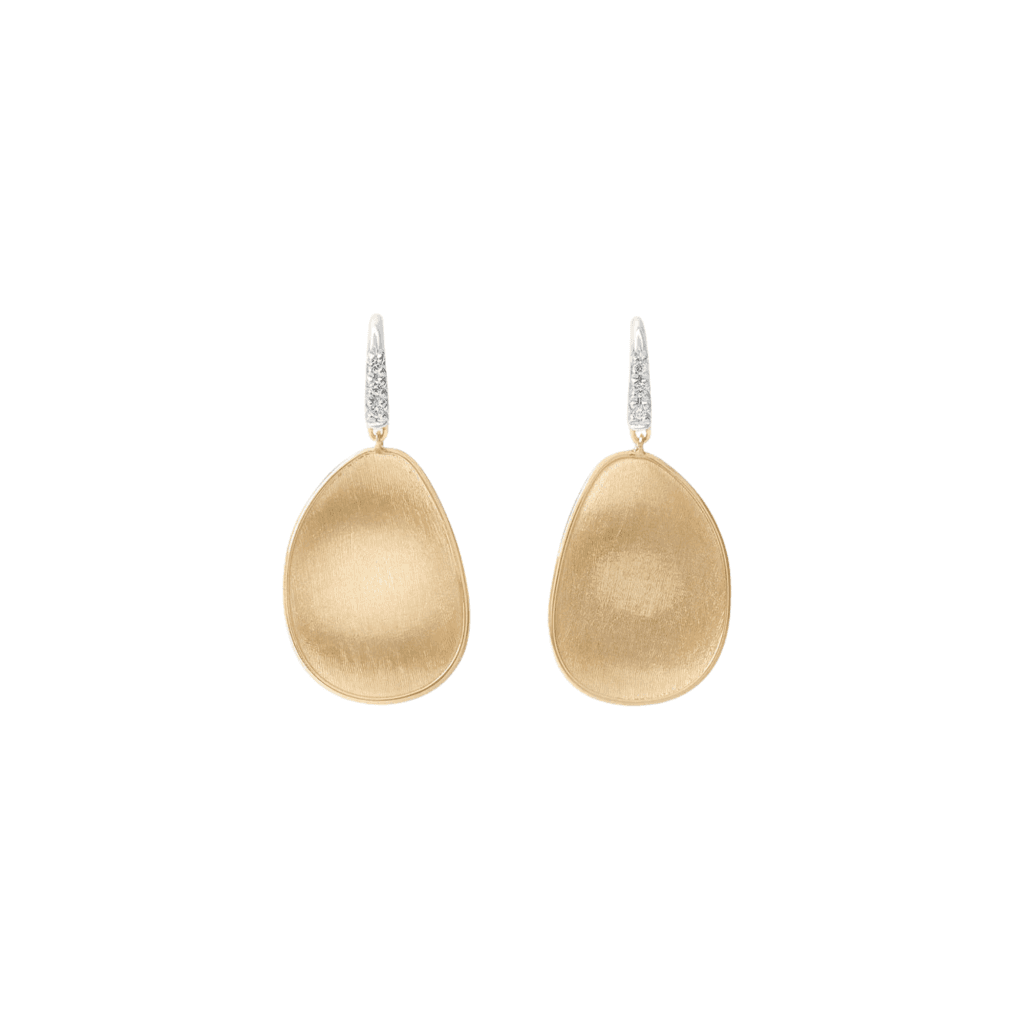 Marco Bicego Lunaria oorsieraad geelgoud met diamant - OB1343-A-B1 - #1