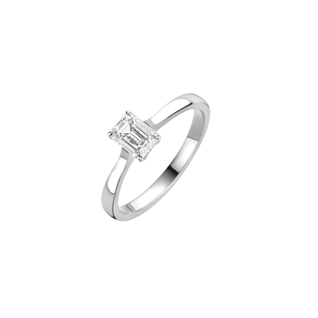 Schaap en Citroen Diamonds ring witgoud met diamant - #1