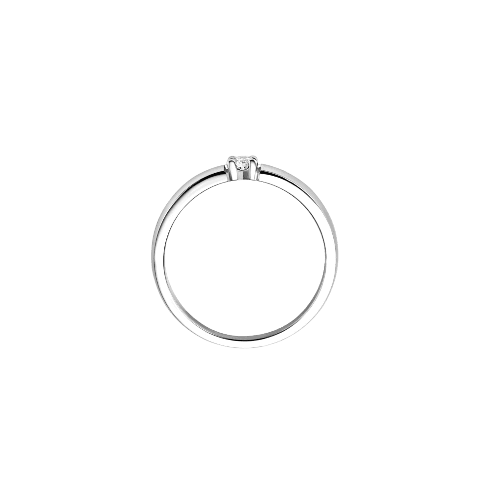 Schaap en Citroen Diamonds ring witgoud met diamant - #3