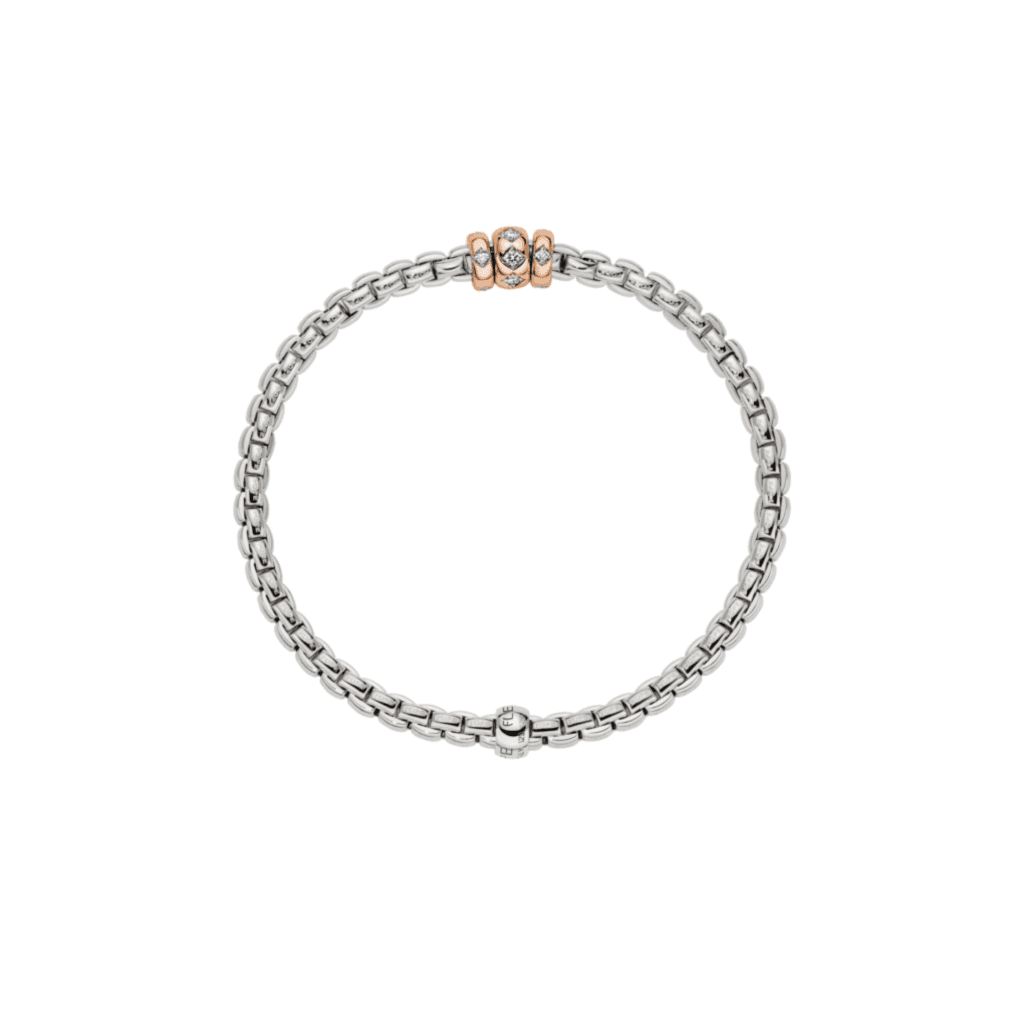 FOPE Eka armband roodgoud met diamant - 73101B3_PB_B_RRR_00M - #2