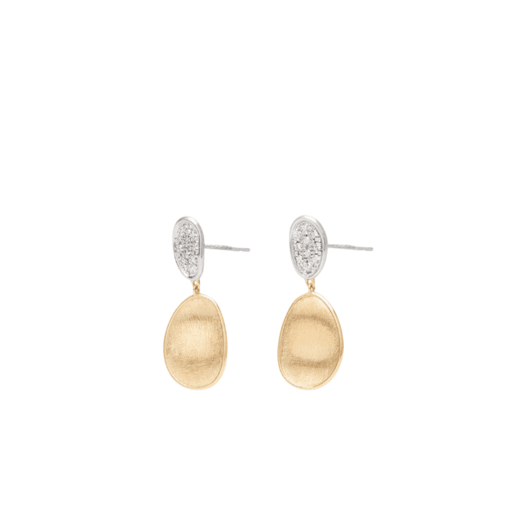Marco Bicego Lunaria oorsieraad geelgoud met diamant - OB1751-B - #3