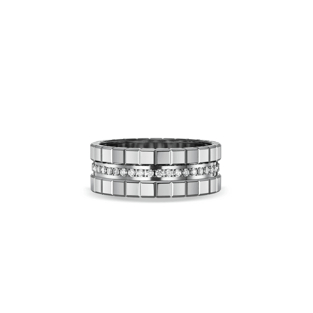 Chopard Ice Cube Mini ring witgoud met diamant - 827005-1040 - #4