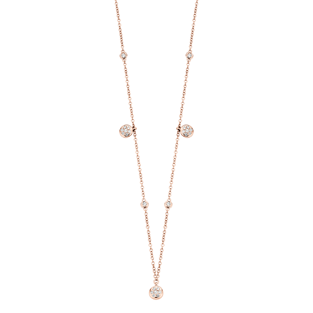 Schaap en Citroen Diamonds collier roodgoud met diamant - #2