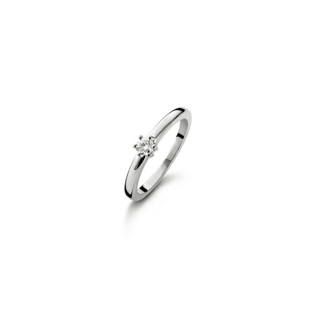 Schaap en Citroen Diamonds ring witgoud met diamant - #3