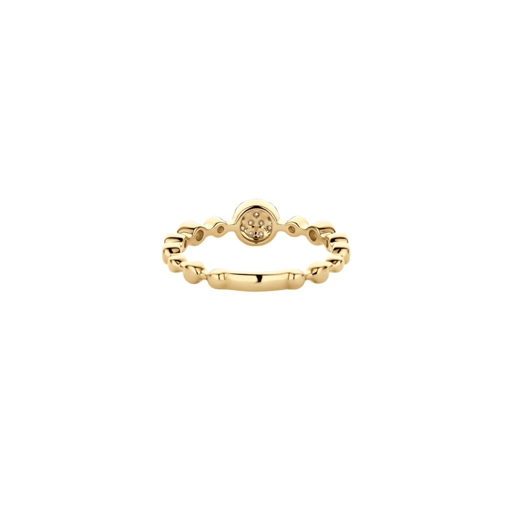 Tirisi Jewelry Venice Exclusive ring geelgoud met diamant - TR9806D(2T) - #4