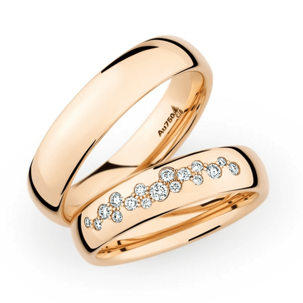 Trouwring Classic Love Collection roodgoud - 246939 - #3