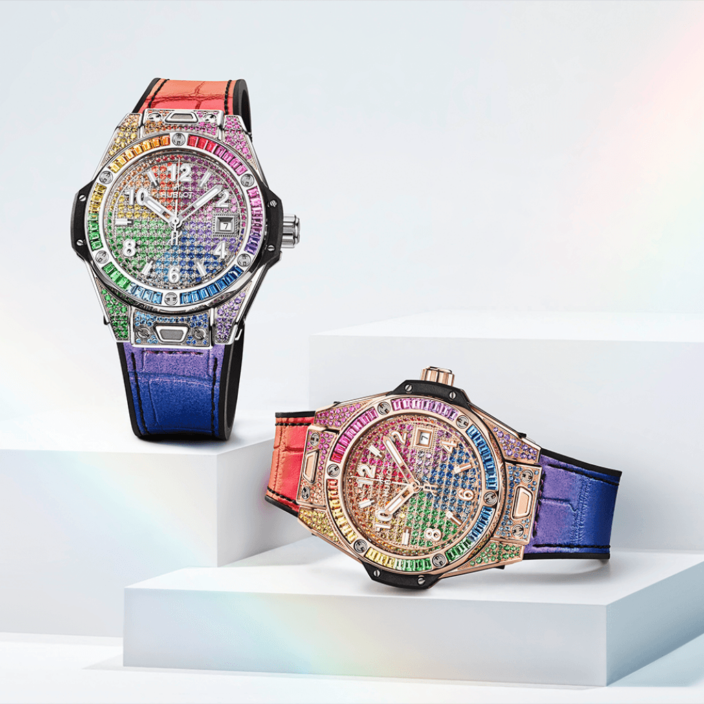 Hublot Big Bang One Click King Gold Rainbow 33mm - 485.OX.9900.LR.0999 - #4
