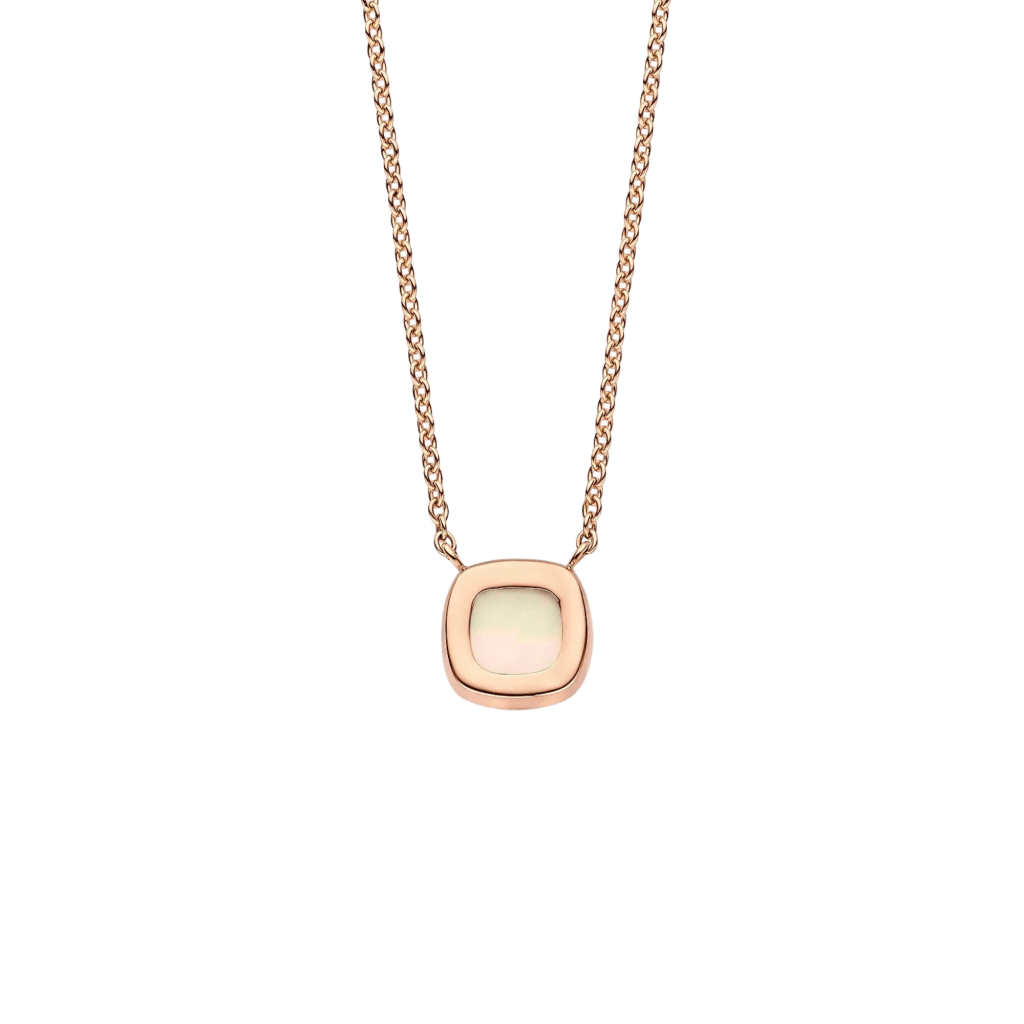 Tirisi Jewelry Milano Sweeties collier roodgoud met diamant - TP9152LSQP - #3