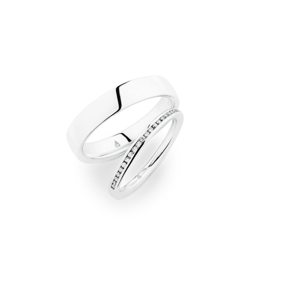 Trouwring Classic Love Collection witgoud - 280154 - #3