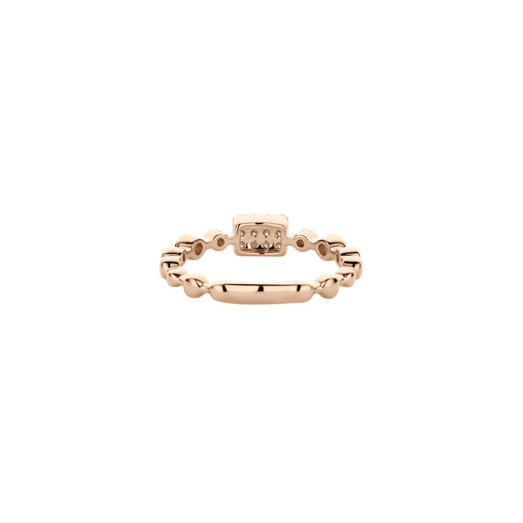 Tirisi Jewelry Venice Exclusive ring roodgoud met diamant - TR9805D(2P) - #4