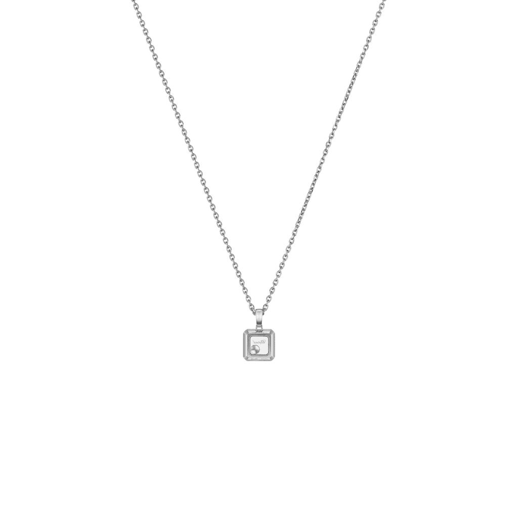 Chopard Happy Diamonds Icons Square collier witgoud met diamant - 79A114-1201 - #3