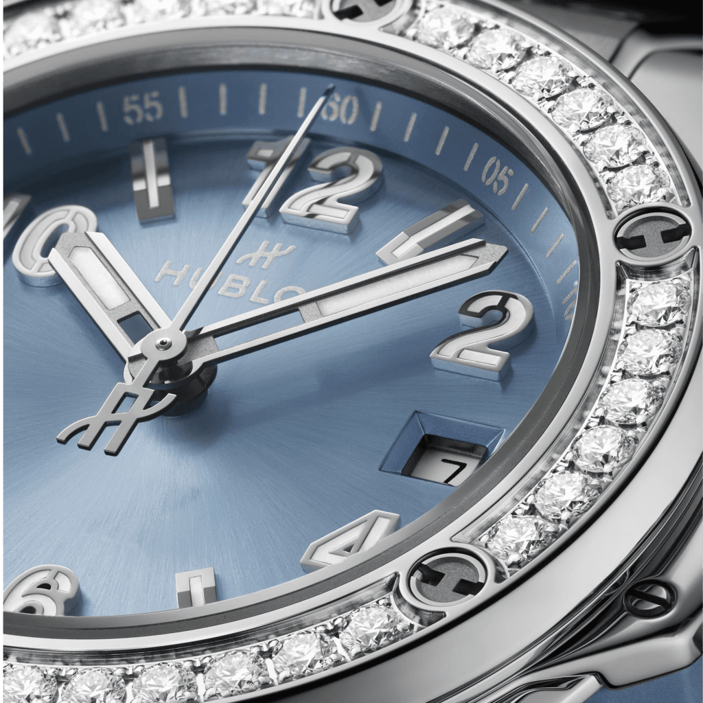 Hublot Big Bang One Click Steel Coal Blue Diamonds 33mm - 485.SX.717B.RX.1204 - #2