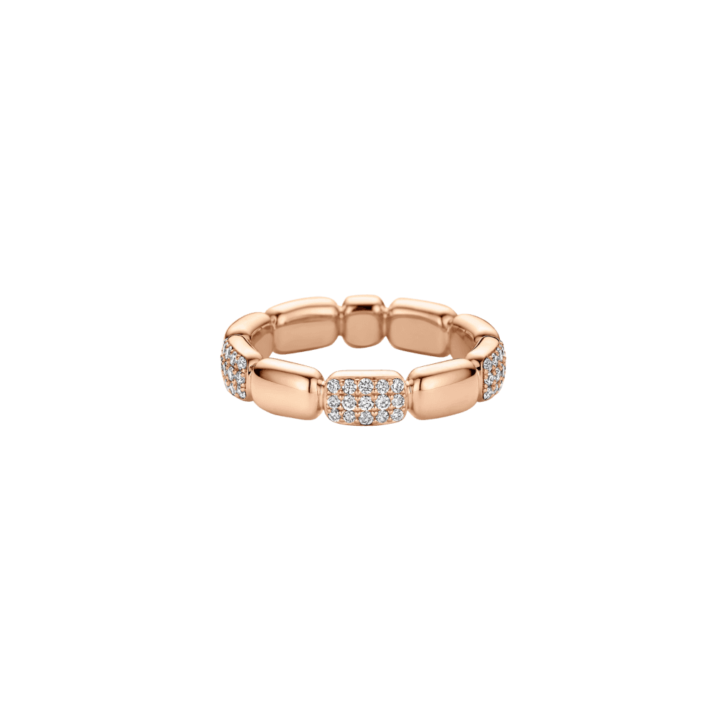 Schaap en Citroen Diamonds ring roodgoud met diamant - #2