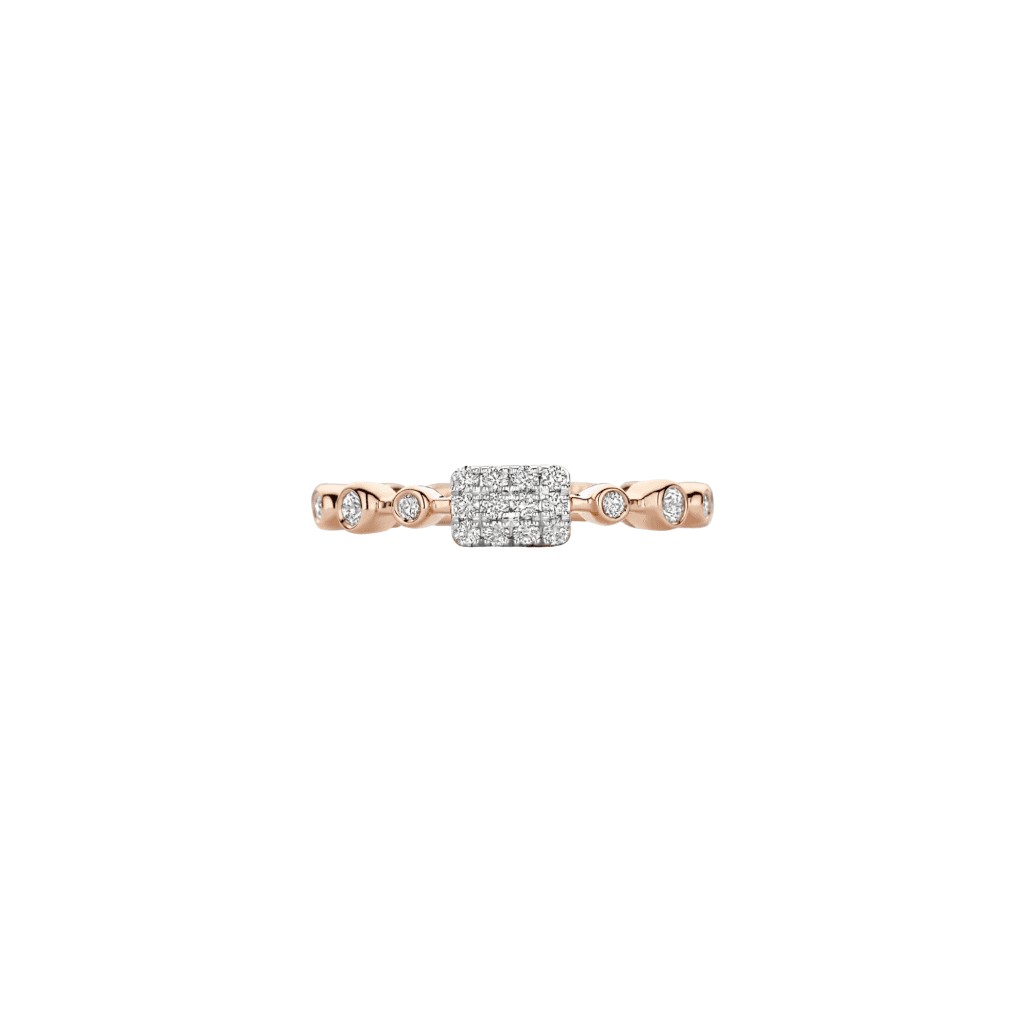 Tirisi Jewelry Venice Exclusive ring roodgoud met diamant - TR9805D(2P) - #2