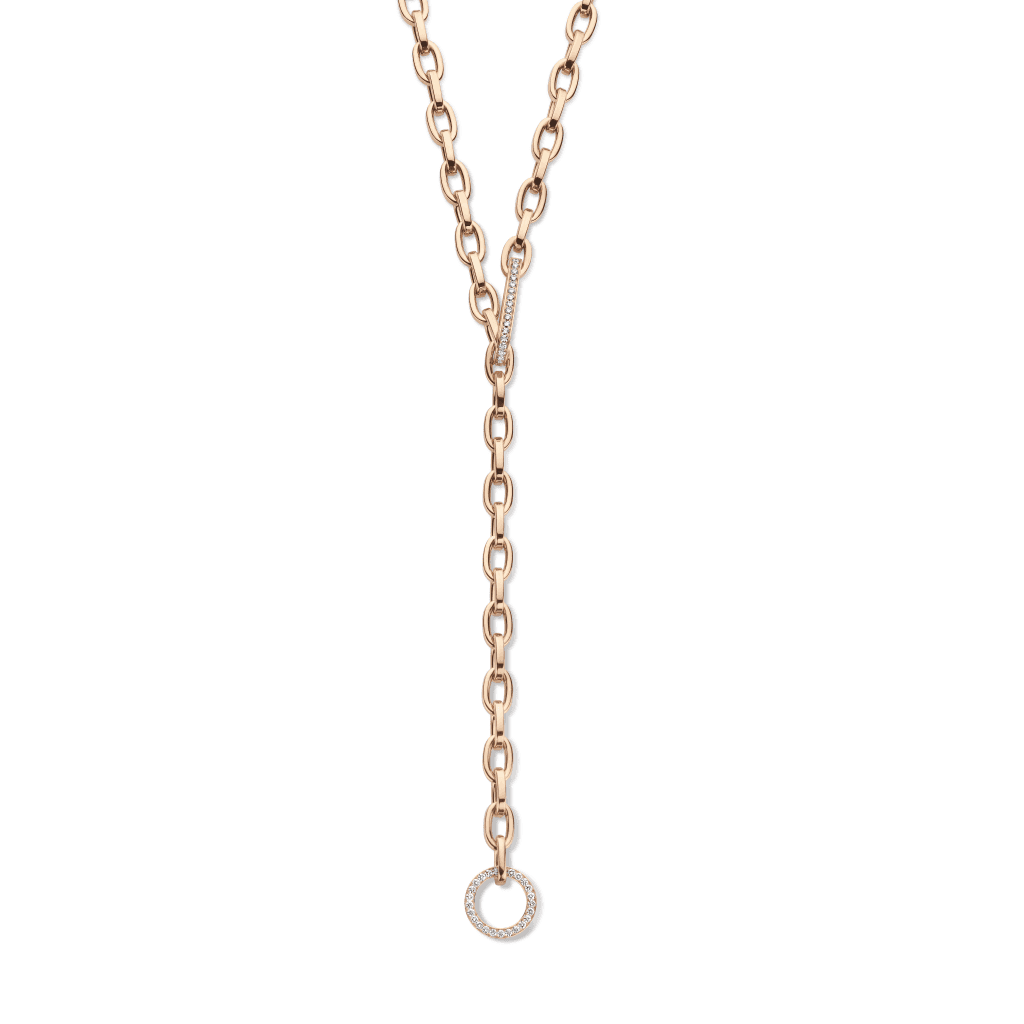Schaap en Citroen Diamonds collier roodgoud met diamant - #1