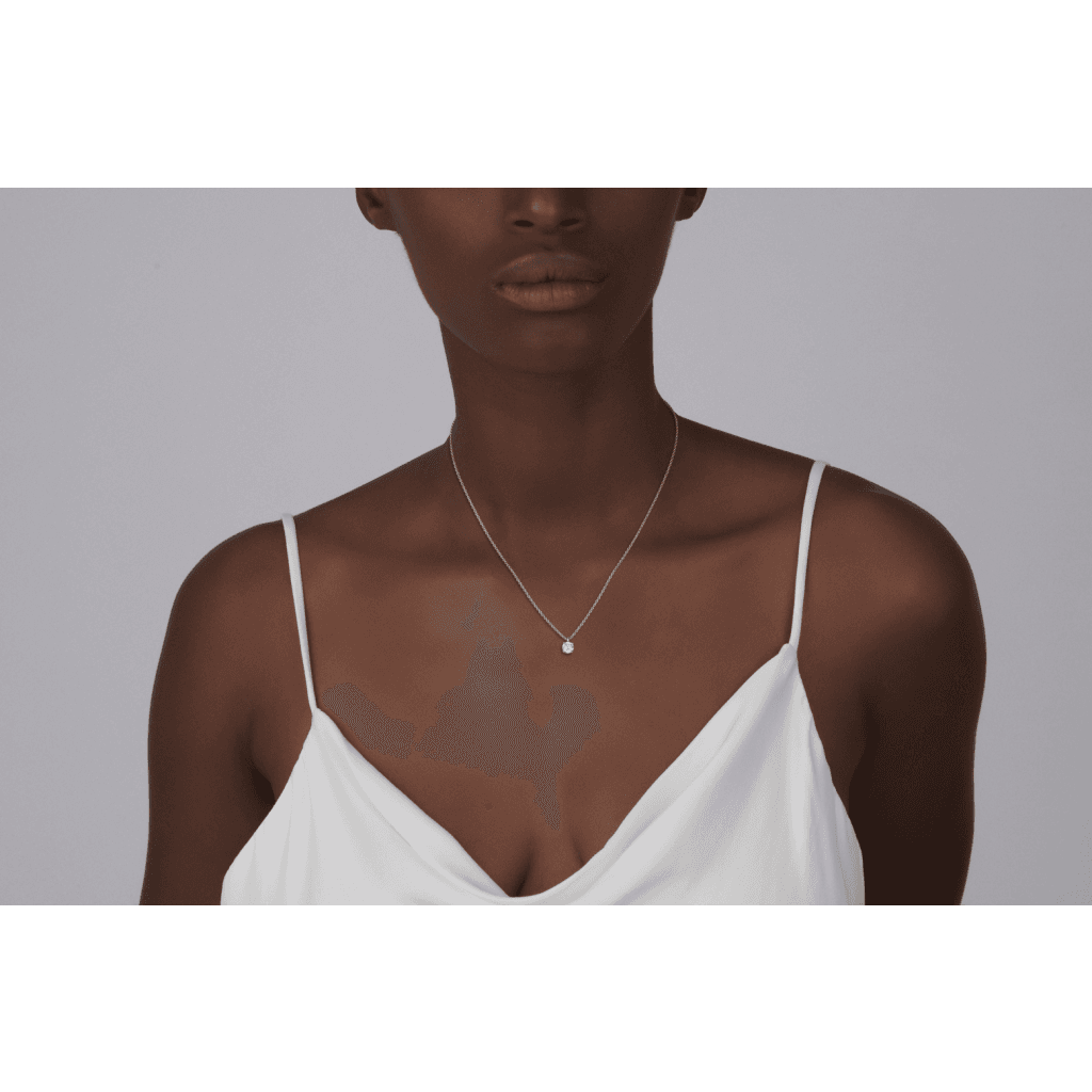 Schaap en Citroen Diamonds collier witgoud met diamant - #2
