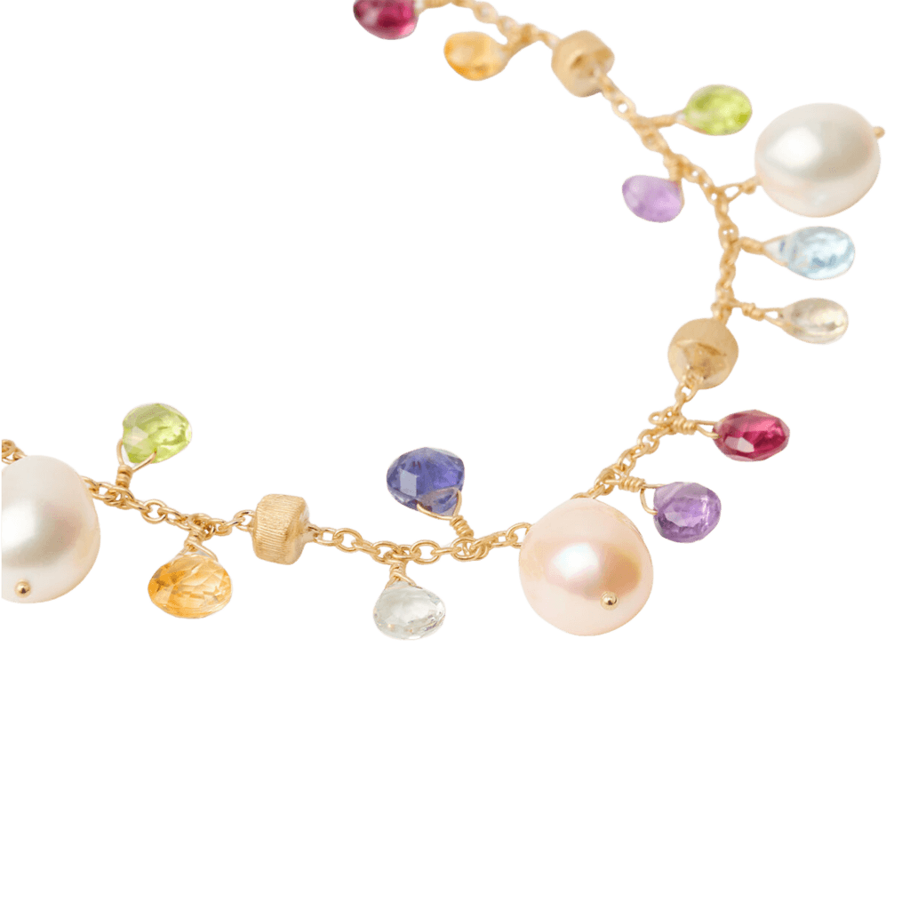 Marco Bicego Paradise armband geelgoud met diversen kleurstenen - BB2584-MIX114 - #4