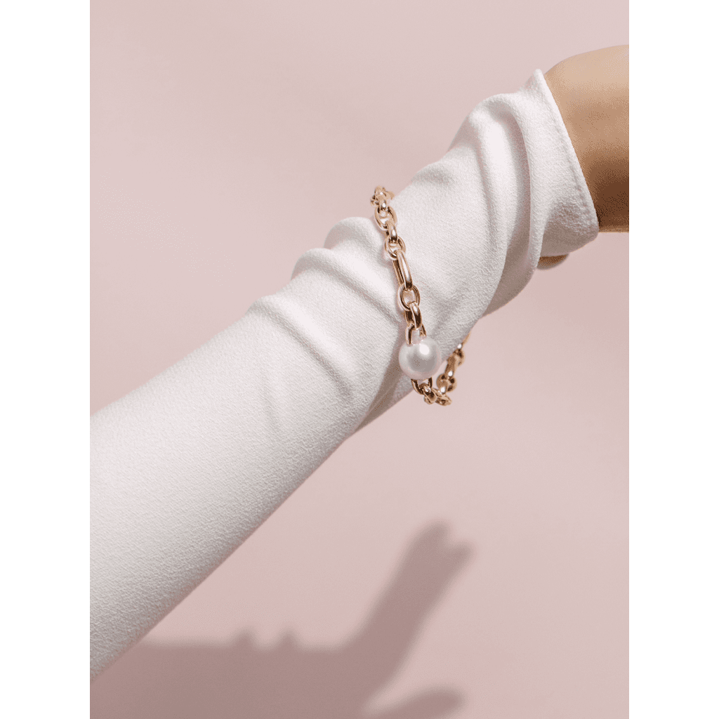 Yana Nesper Balthasar armband geelgoud met parel - BA6 - #3