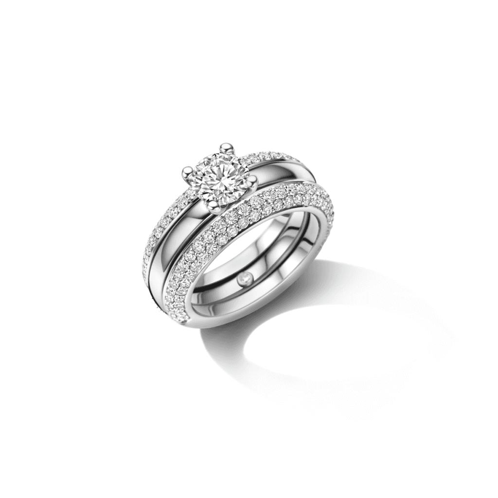 Schaap en Citroen Diamonds ring witgoud met diamant - #3