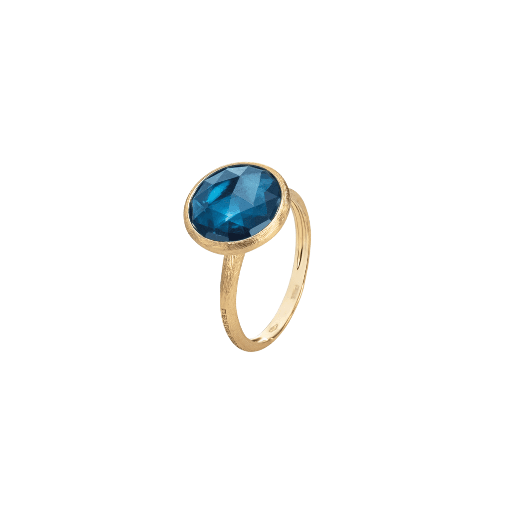 Marco Bicego Jaipur ring geelgoud met london topaas - AB586-TPL01 - #2